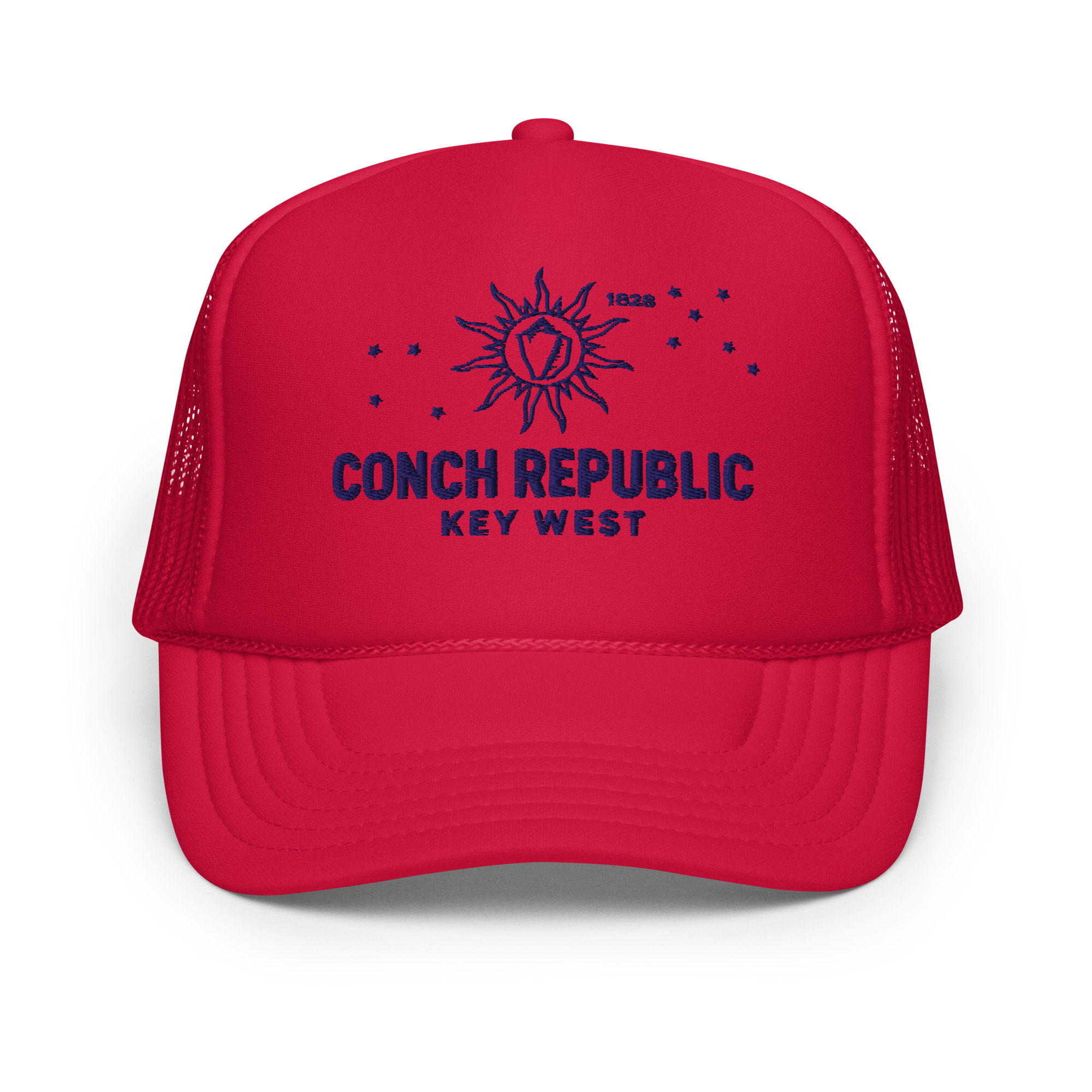 Key West Sun Shirts – Conch Republic – Foam Trucker Hat - Image 8