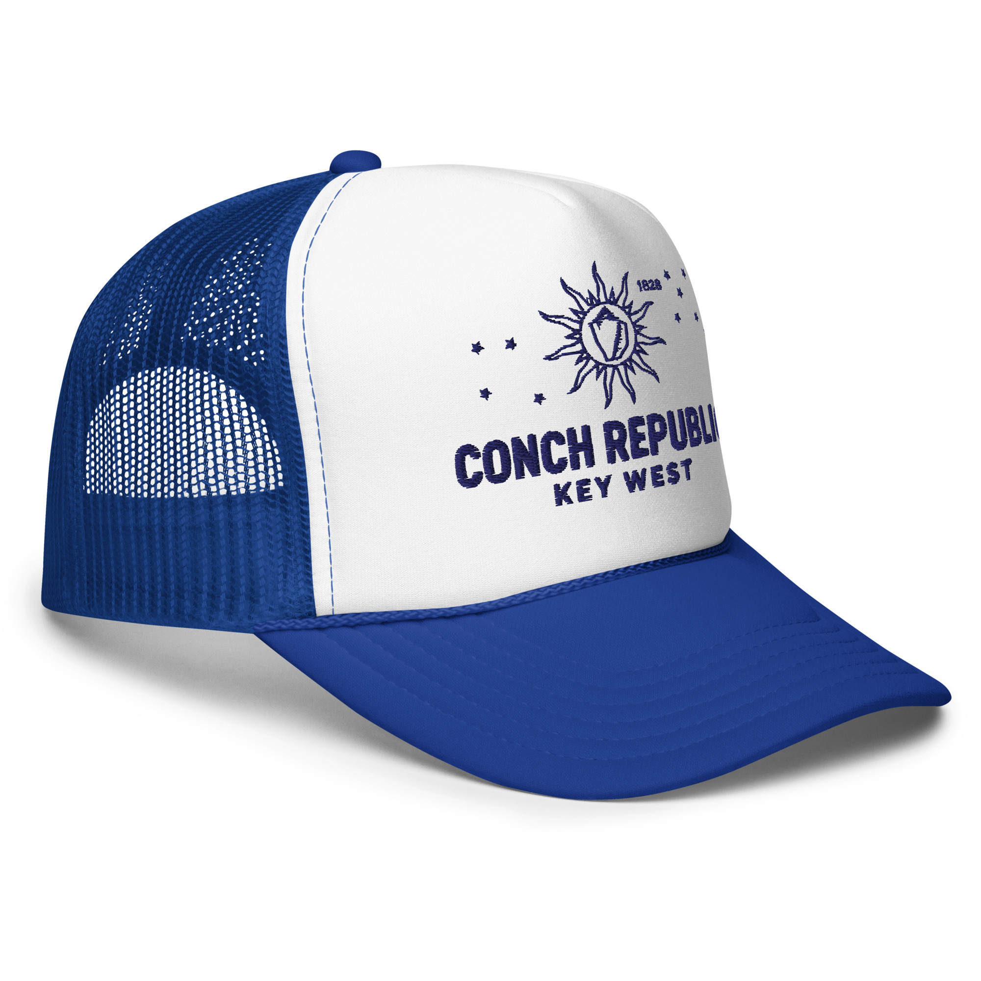 Key West Sun Shirts – Conch Republic – Foam Trucker Hat - Image 31