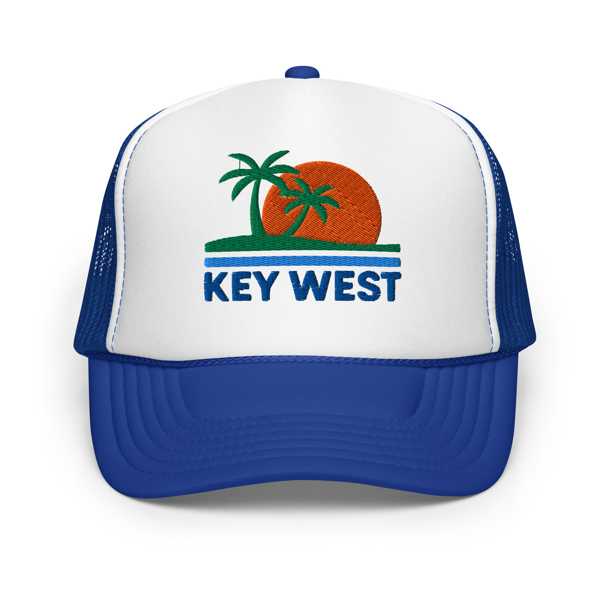 Key West Sun Shirts – Sunset Palms - Foam Trucker Hat - Image 26