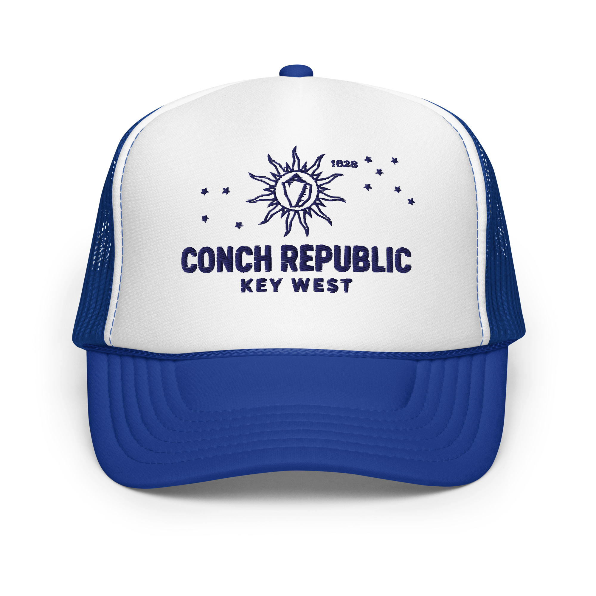 Key West Sun Shirts – Conch Republic – Foam Trucker Hat - Image 11