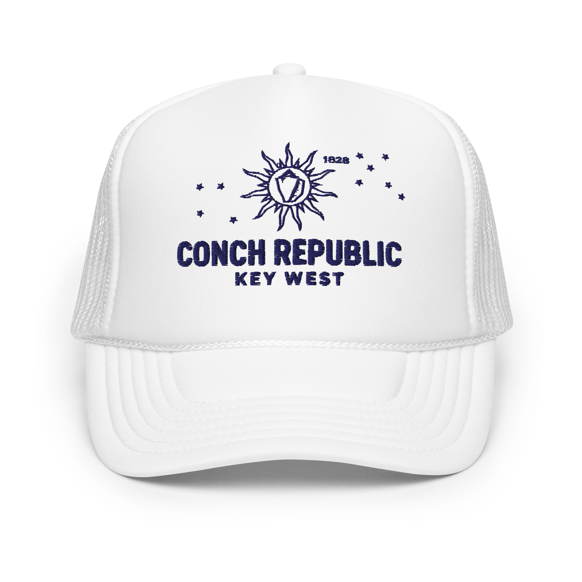 Key West Sun Shirts – Conch Republic – Foam Trucker Hat - Image 32