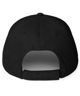 Black Conch Republic baseball cap with adjustable strap, perfect for sun protection in Key West.