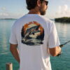Key West Sun Shirts muskie Short Sleeve worn on the water in the Florida Keys