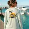 Key West Sun Shirts paradise found with seaplane Long Sleeve worn on the water in the Florida Keys