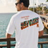 Key West Sun Shirts post card from key west Short Sleeve worn on the water in the Florida Keys